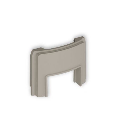 Zaślepka z wpustem do korytka 25x15mm do puszki natynkowej pojedynczej 60ZAPUO-3 taupe KARLIK - przechwytywanie[251].jpg